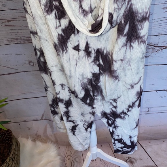 Sweet Romeo Tie Dye Jersey Open Drape Cardigan NWT - Picture 10 of 15